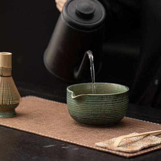 Jade Ceramic Matcha Set