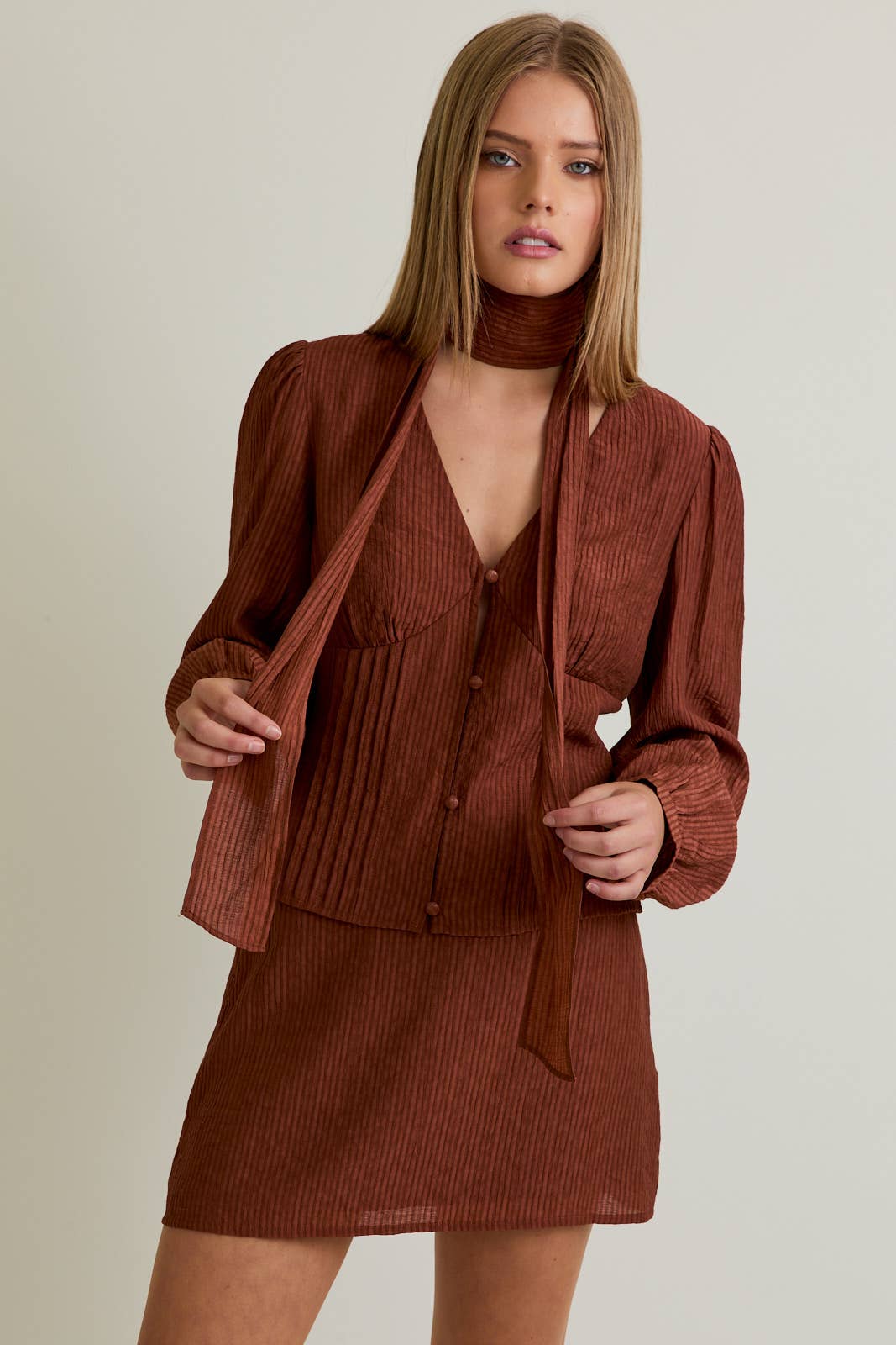Jasmine Three-Piece Skirt Set
