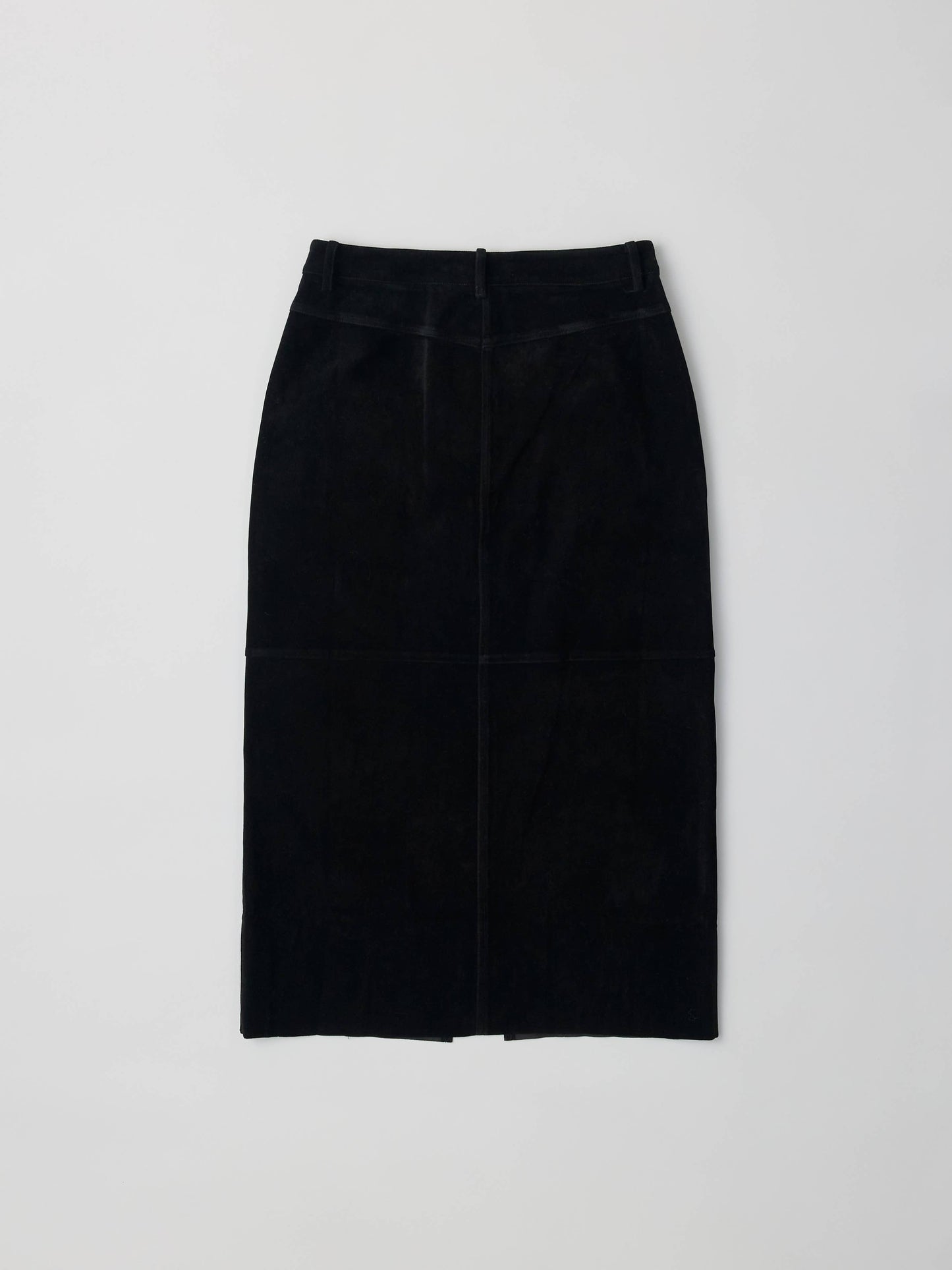 Brandy Faux Suede Midi Skirt