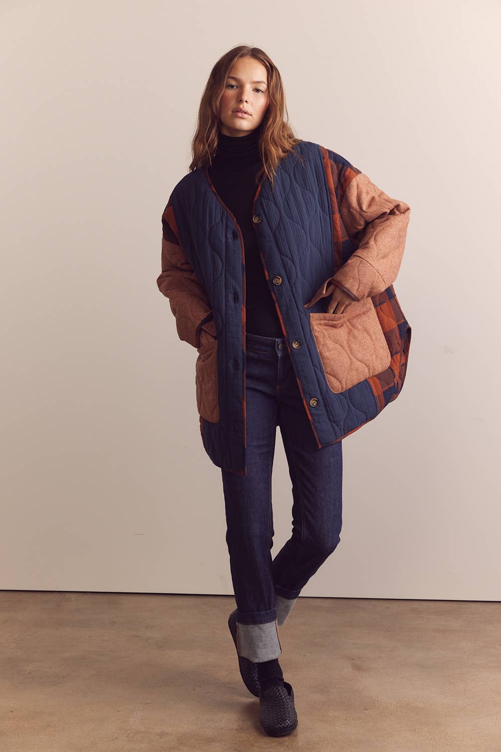 Patrice Reversible Quilt Jacket