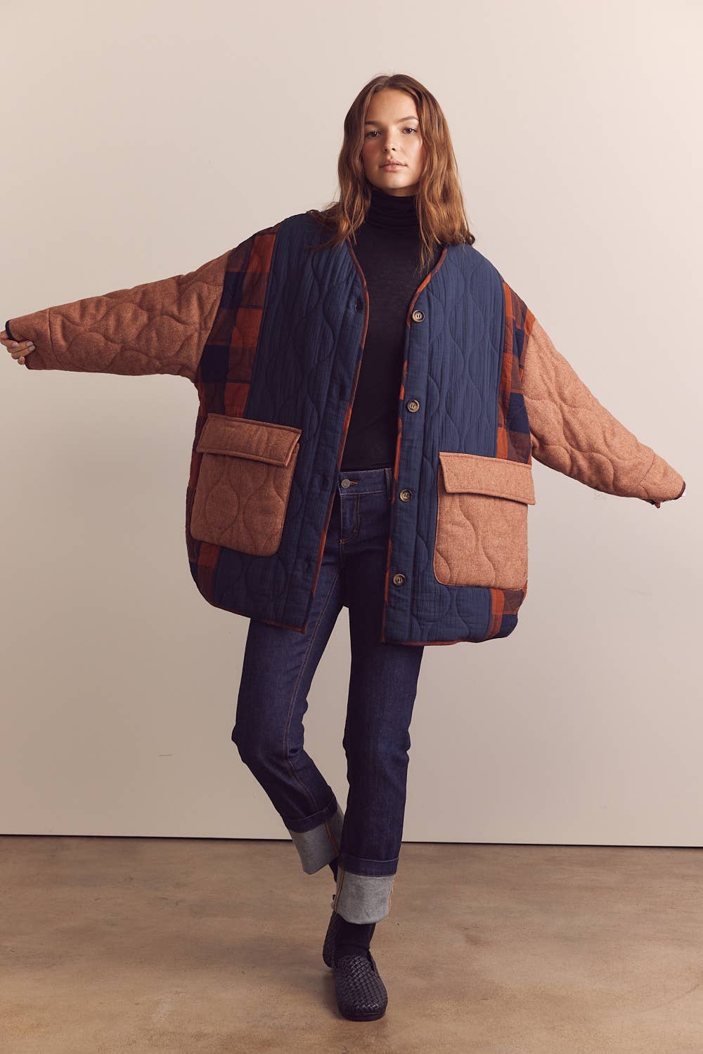 Patrice Reversible Quilt Jacket
