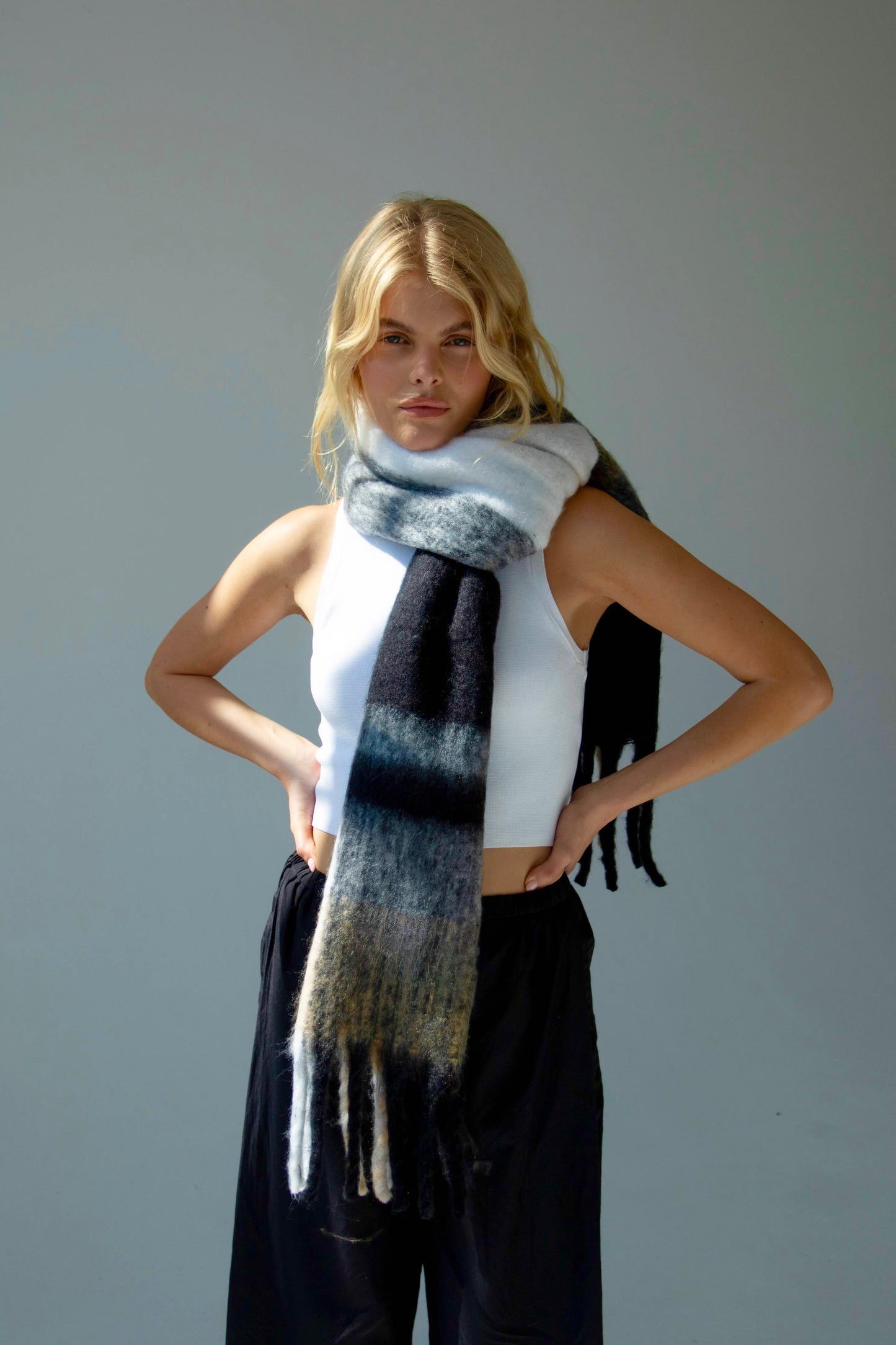 St. Moritz Scarf - 100% Recycled Wool Blend (Unisex)