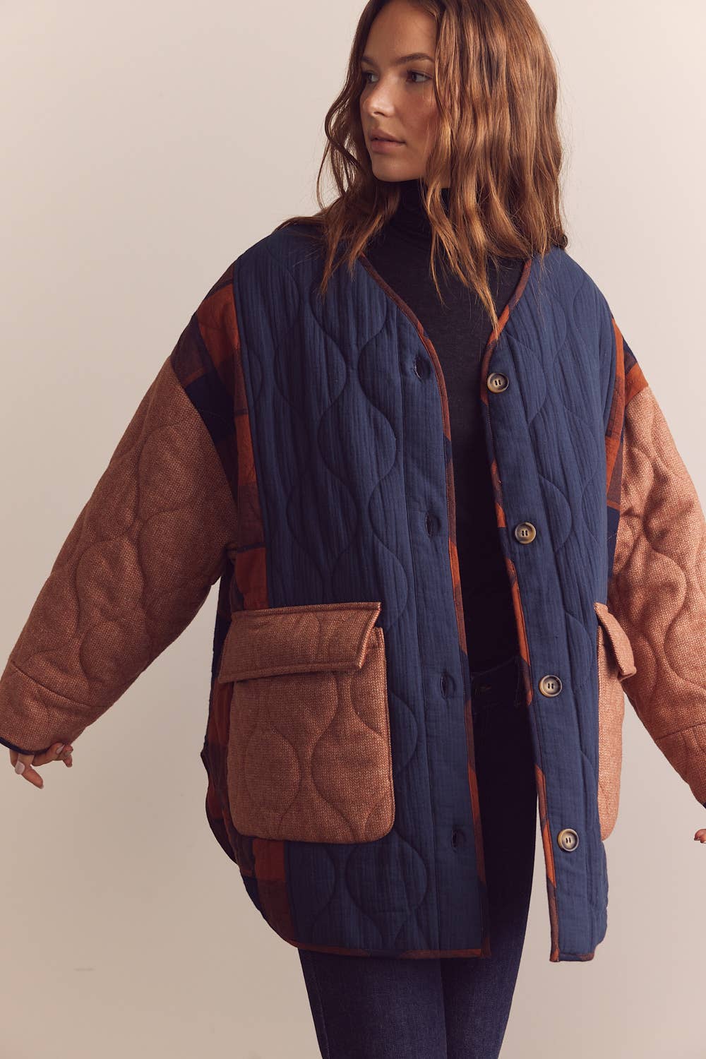 Patrice Reversible Quilt Jacket