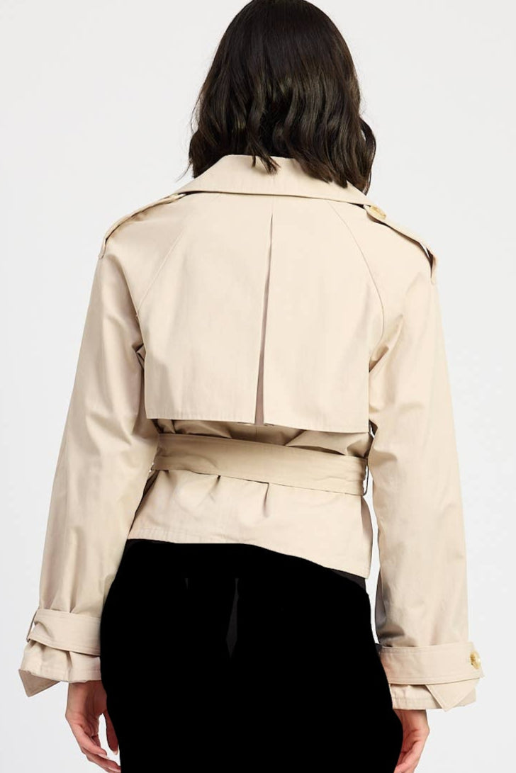 Mary Short Trench Jacket