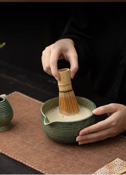Jade Ceramic Matcha Set
