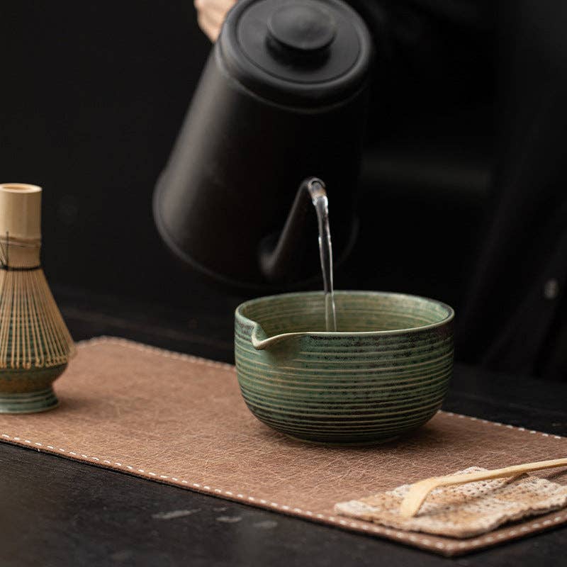 Jade Ceramic Matcha Set