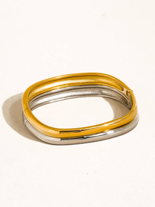 Renzi Classic Bangle (silver or 18k gold plated)