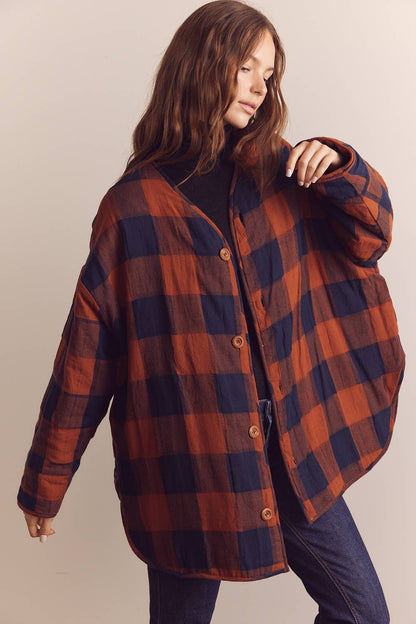 Patrice Reversible Quilt Jacket