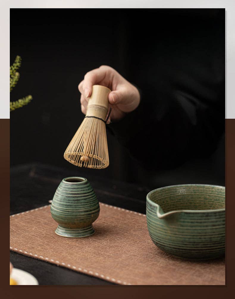 Jade Ceramic Matcha Set