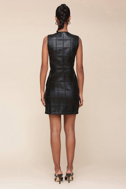 Nikki Faux-Ever Leather™ Mini Dress