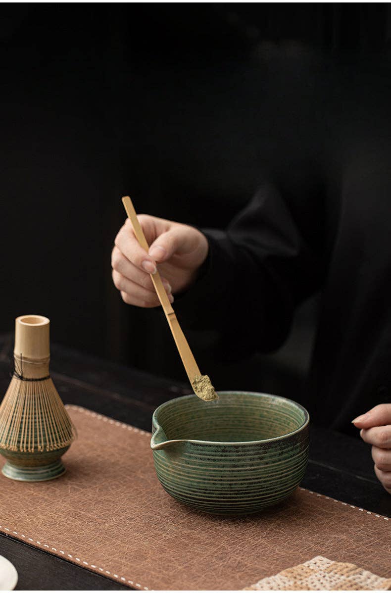 Jade Ceramic Matcha Set
