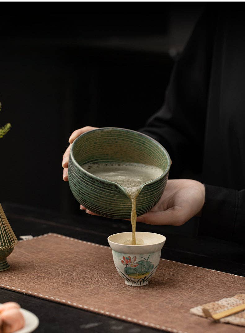 Jade Ceramic Matcha Set