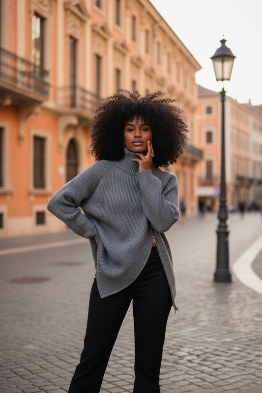 Olivia Oversized Knit Cardigan