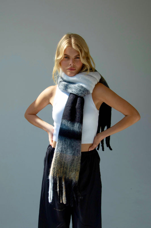 St. Moritz Scarf - 100% Recycled Wool Blend (Unisex)