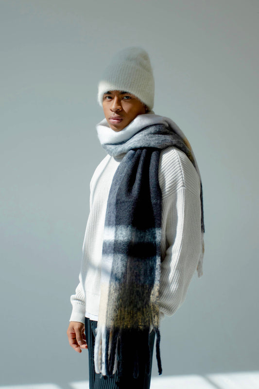 St. Moritz Scarf - 100% Recycled Wool Blend (Unisex)