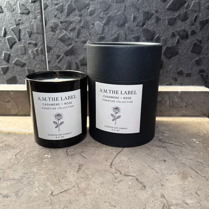 Cashmere + Rose Signature 8oz Soy Candle