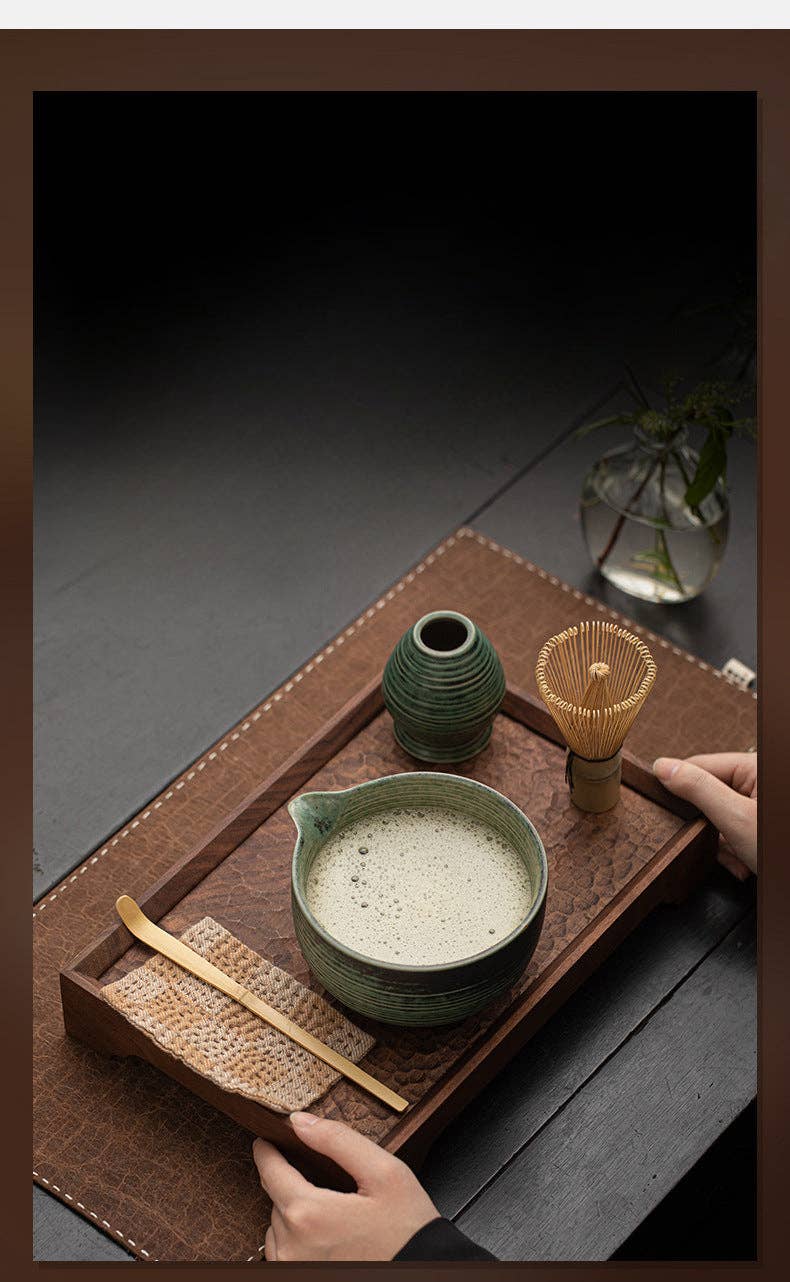 Jade Ceramic Matcha Set