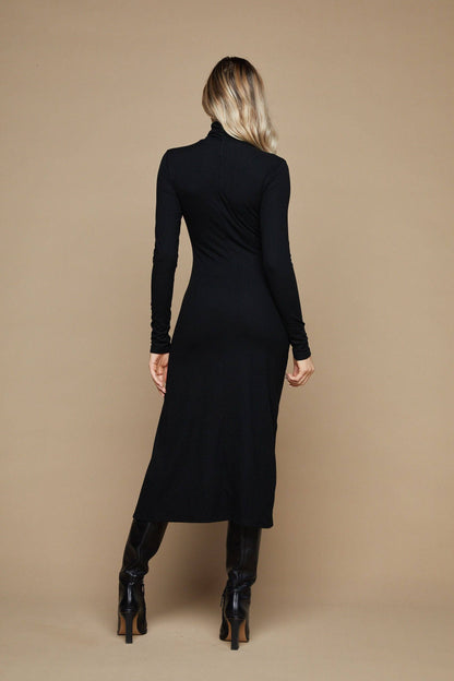 Jami High Slit Midi Dress