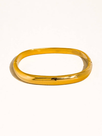 Renzi Classic Bangle (silver or 18k gold plated)