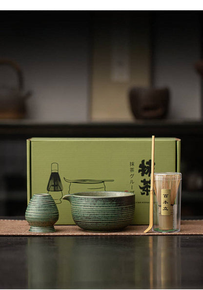 Jade Ceramic Matcha Set