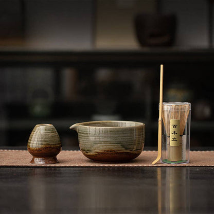 Jade Ceramic Matcha Set