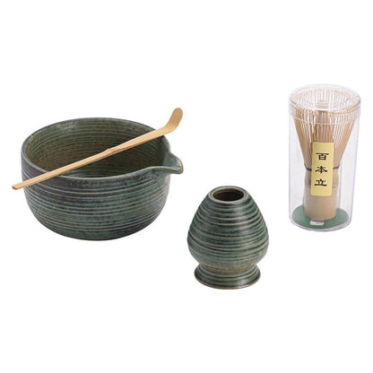 Jade Ceramic Matcha Set
