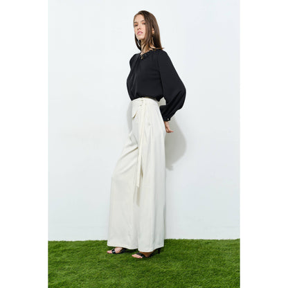 Kelly Belted Wide Leg Pants
