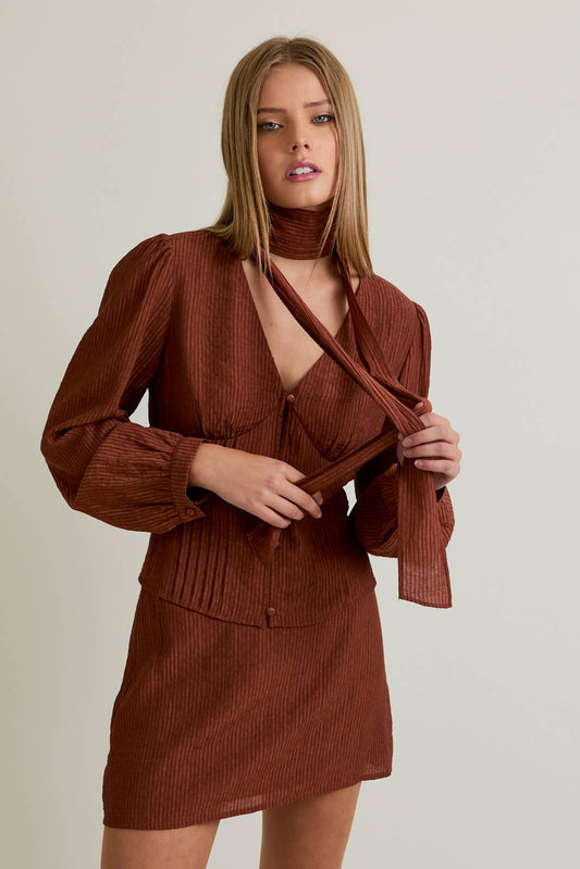 Jasmine Three-Piece Skirt Set