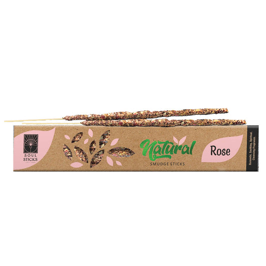 Rose Natural Incense Smudge Sticks 15 grams