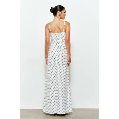 Rosette Maxi Dress