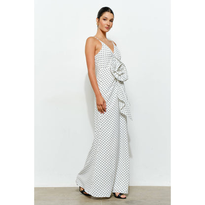 Rosette Maxi Dress